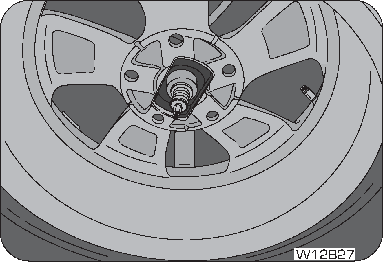 Wheel rotation right